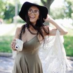 women s brown spaghetti strap mini dress