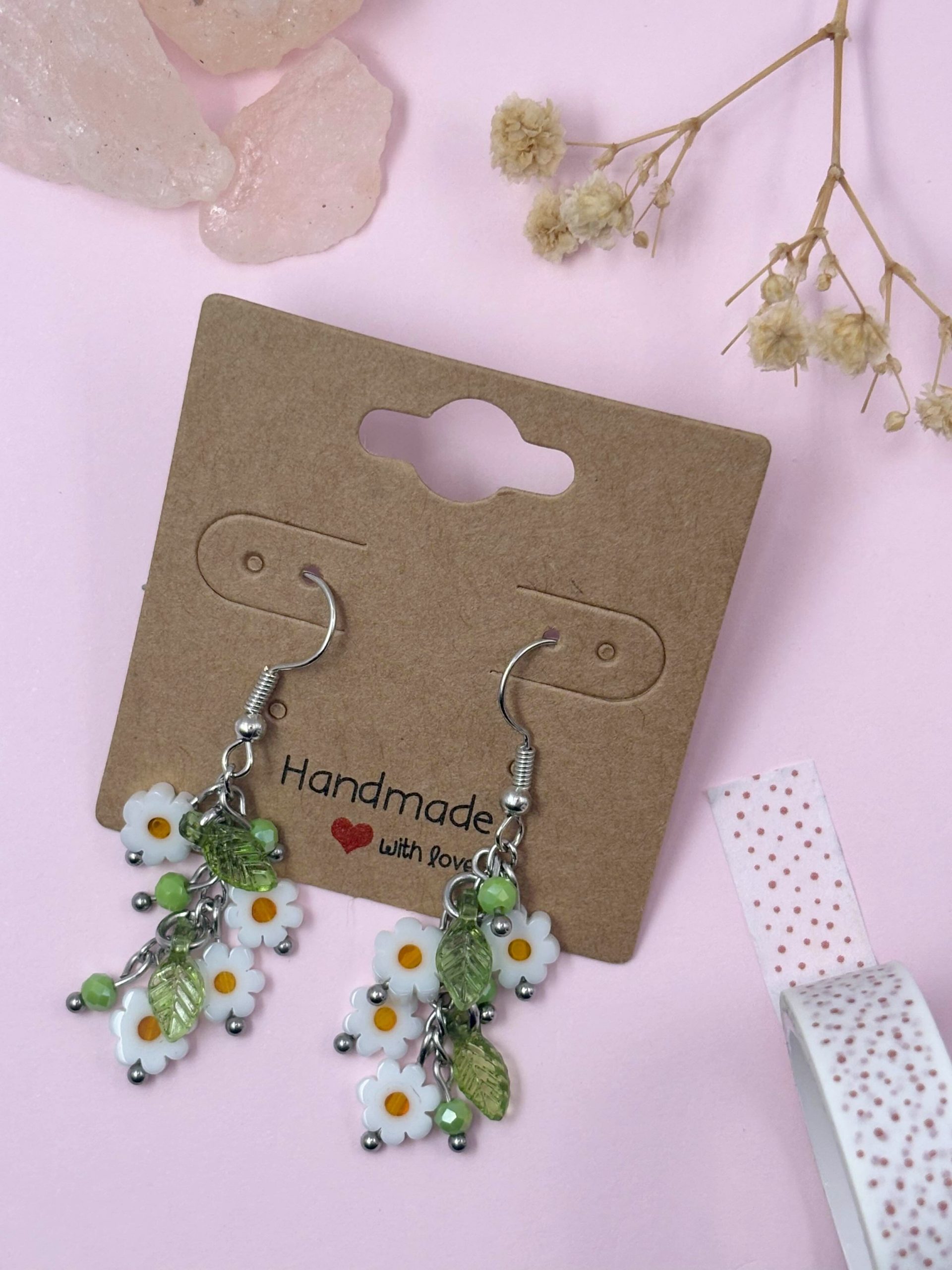 Daisy And Petal Earrings