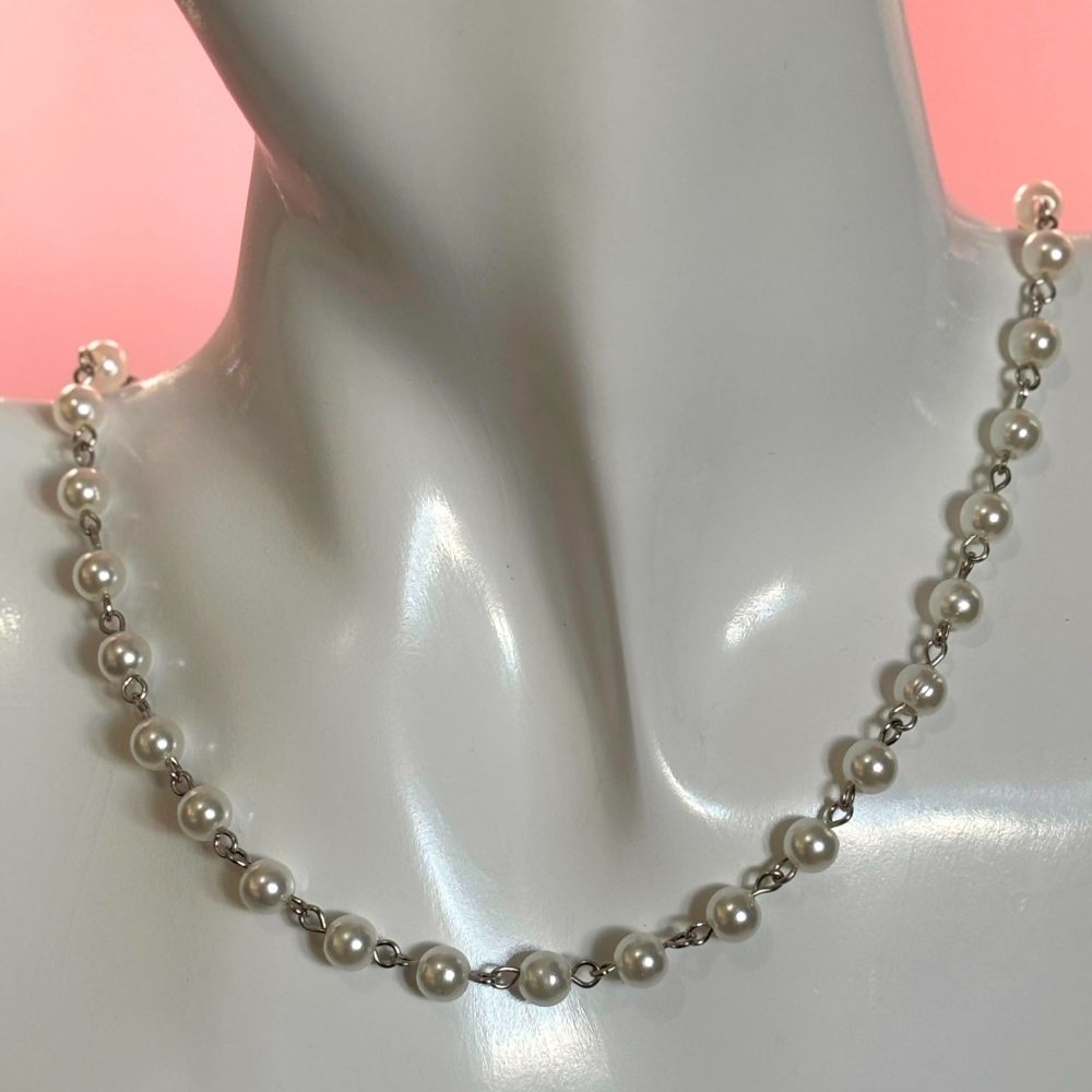 Faux Pearl Necklace