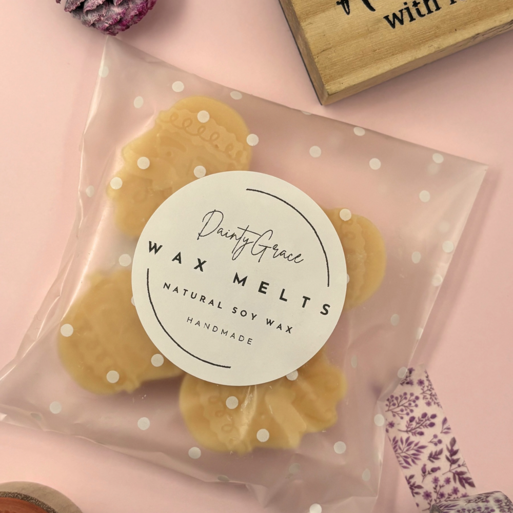 Jolly Gingerbread Mini Santa Wax Melts