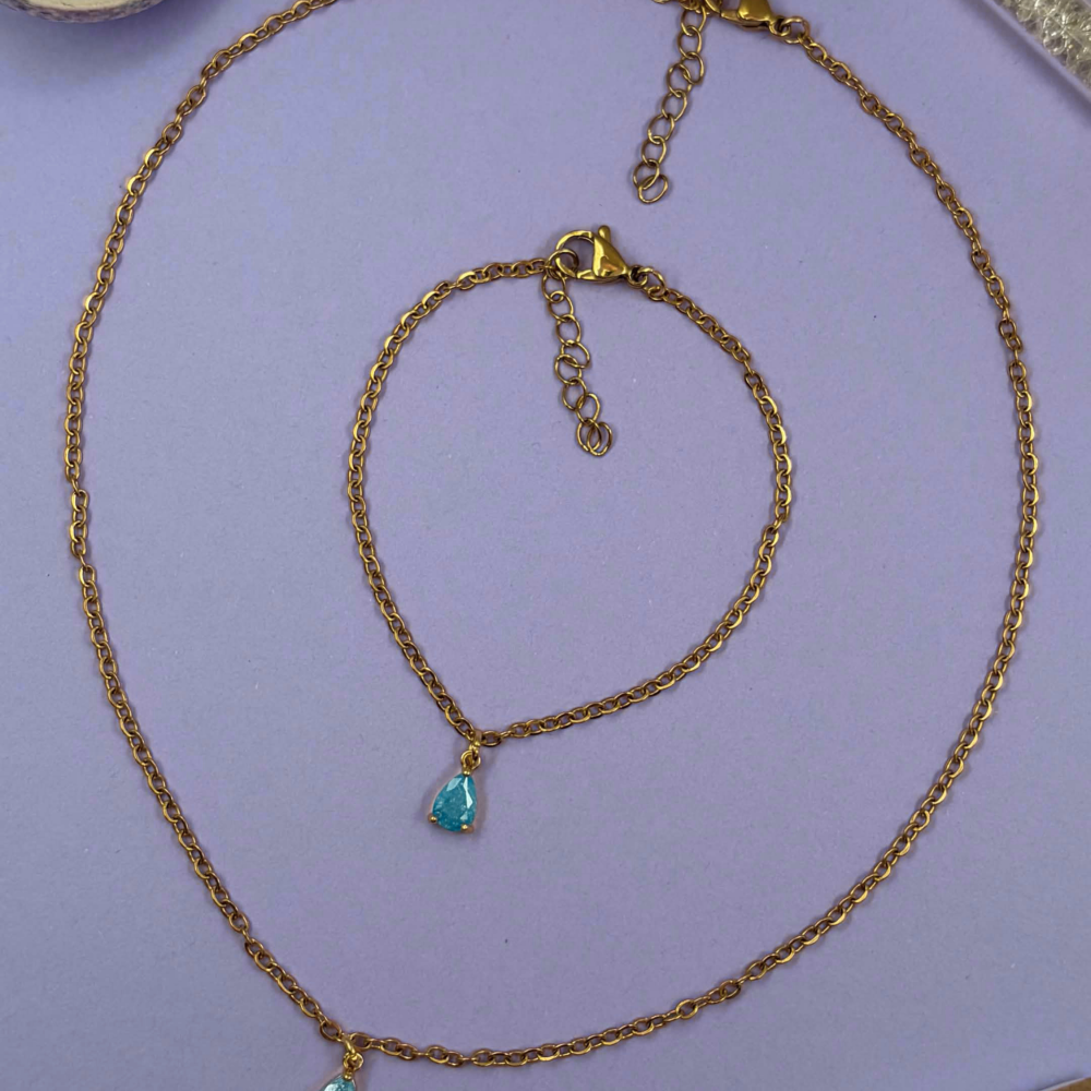 Valentina Necklace And Bracelet Set